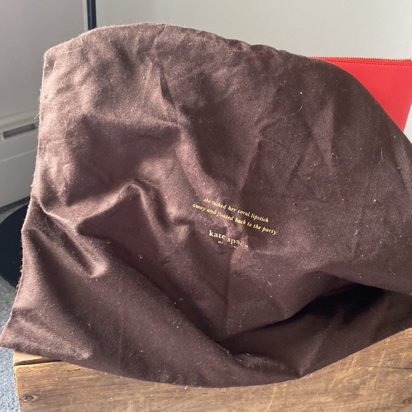 Kate Spade red tote - Picture 3 of 4